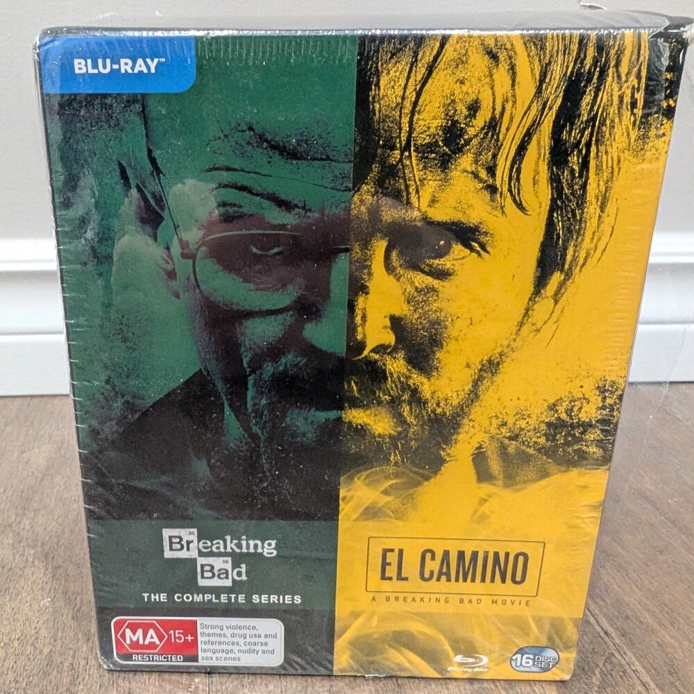 Brand New, Sealed Breaking Bad & El Camino Complete Series Blu-Ray Set